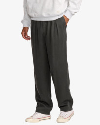 2 Vacancy - Pantalón estilo utility para hombre Negro 23A123504 RVCA