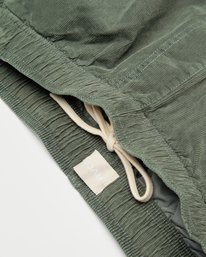 3 Vacancy Cord Elastic Gris 23A123607 RVCA