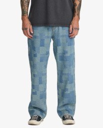 0 Boro Carpenter Elastic Blue 23A123609 RVCA