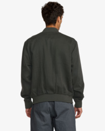 3 Vacancy - Chaqueta bomber para hombre Negro 23A153505 RVCA