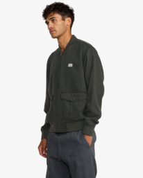 4 Vacancy - Chaqueta bomber para hombre Negro 23A153505 RVCA