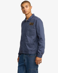 5 KSL Garage - Jacket for Men Blue 23A163501 RVCA
