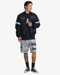 4 Tapout Satin Negro 23A163610 RVCA
