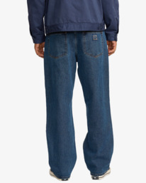 1 KSL Americana Denim - Jean droit à poches pour Homme Bleu 23A193502 RVCA