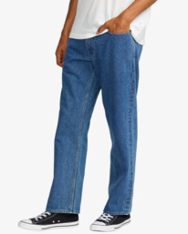 2 Americana Dayshift - Denim Jeans for Men Blue 23A193504 RVCA