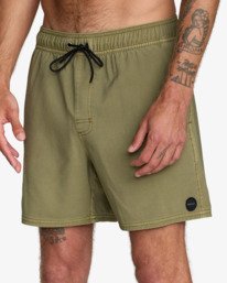 3 VA Pigment 16" - Boardshorts f&uuml;r M&auml;nner Gr&uuml;n 23A251502 RVCA