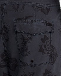 6 Kaleb - Boardshort pour Homme Noir 23A252600 RVCA