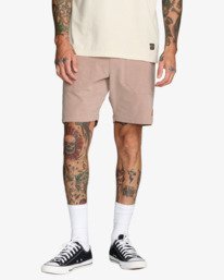 0 Brophy Hybrid 18" - Boardshorts h&iacute;bridos para Homem Marrom 23A322500 RVCA