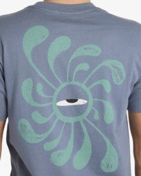 4 LA Eye Swirl - Short Sleeves T-Shirt for Men Multi 23A351557 RVCA
