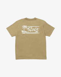 1 Exotica - Short Sleeves T-Shirt for Men Beige 23A351559 RVCA