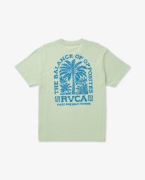 0 Palmgrove - Short Sleeve T-Shirt for Men Green 23A351615 RVCA