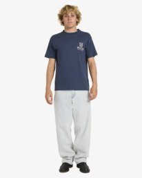 3 Palmgrove - Maglietta a maniche corte da Uomo Gray 23A351615 RVCA