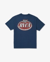 0 Speed Check - Short Sleeve T-Shirt for Men Grey 23A351626 RVCA