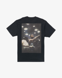 1 Ali Ringside - Short Sleeve T-Shirt for Men Black 23A353527 RVCA