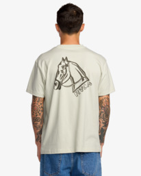 3 Ksl Pocket - Short Sleeve T-Shirt for Men Blue 23A353528 RVCA
