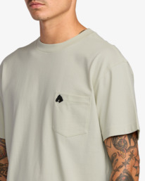 4 Ksl Pocket - Short Sleeve T-Shirt for Men Blue 23A353528 RVCA