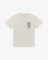 0 Tassie - Short Sleeve T-Shirt for Men Blue 23A353530 RVCA