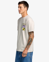 5 Tassie - Short Sleeve T-Shirt for Men Blue 23A353530 RVCA