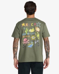 3 Dani Miller Hard Way Verde 23A353612 RVCA
