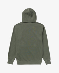 1 Ptc 2 - Sweatshirt com capuz para homem Verde 23A413503 RVCA