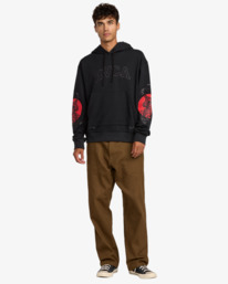 4 Tiger Sun - Hoodie for Men Black 23A413505 RVCA