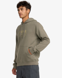 4 RVCA Ridge - Sudadera con capucha para hombre Multi 23A413509 RVCA
