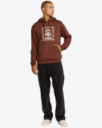 5 Las Cruces - Sudadera con capucha para hombre Multi 23A413511 RVCA