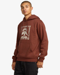 4 Las Cruces - Sudadera con capucha para hombre Multi 23A413511 RVCA
