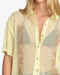 2 Sabra - Short Sleeve Shirt for Women Green 23B041610 RVCA