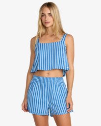 0 Baker Top - Canottiera da Donna Blue 23B042506 RVCA