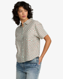 2 Nauti - Long Sleeve Shirt for Women Blue 23B043501 RVCA