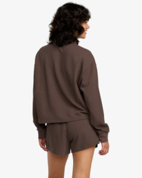 1 Glory Waffle - Short taille élastique pour Femme Marron 23B093500 RVCA