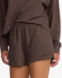 2 Glory Waffle - Short taille élastique pour Femme Marron 23B093500 RVCA