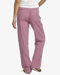 1 Coco - Fixed Waist Pants for Women Purple 23B111501 RVCA