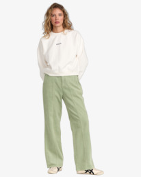 0 Daylight - Fixed Waist Pants for Women Green 23B111503 RVCA