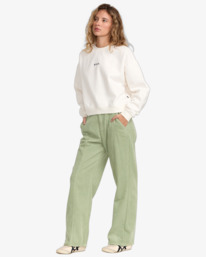 2 Daylight - Fixed Waist Pants for Women Green 23B111503 RVCA