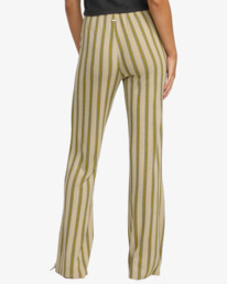 1 Willow - Pantalón acampanado para mujer Verde 23B123503 RVCA