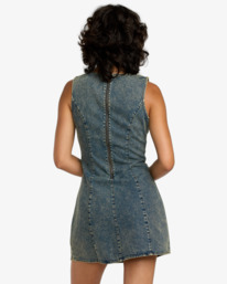 2 Jessie - Vestido mini para mulher Azul 23B133506 RVCA
