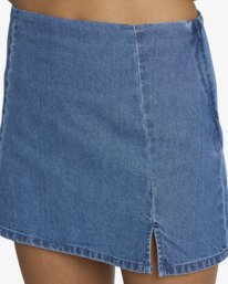 2 Harlow - Denim Skirt for Women Blue 23B141605 RVCA