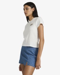 3 Harlow - Denim Skirt for Women Blue 23B141605 RVCA