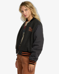 2 Ryan - Bomberjacke für Frauen Schwarz 23B163507 RVCA