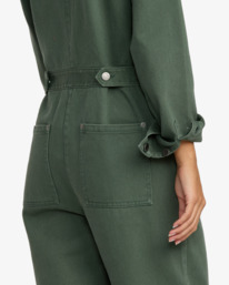 2 Dayshift Boiler Suit - Combinaison pour Femme Vert 23B283500 RVCA