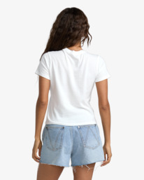 1 Forever - Fitted T-Shirt for Women White 23B352509 RVCA