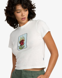 2 Spanky Loteria 411 - Fitted T-Shirt for Women White 23B353502 RVCA