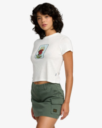 3 Spanky Loteria 411 - Fitted T-Shirt for Women White 23B353502 RVCA