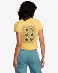 1 411 - Fitted T-Shirt for Women Purple 23B353510 RVCA
