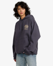 2 Baggie Bf - Sweat à capuche pour Femme Marron 23B413501 RVCA