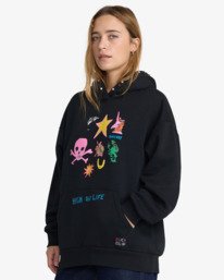 1 Dani Miller Oversized Noir 23B413633 RVCA