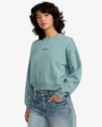 2 Forever - Sudadera para mujer Azul 23B462500 RVCA