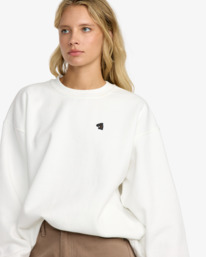 2 Spanky Loteria - Oversized Sweatshirt for Women White 23B463501 RVCA
